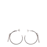Marc Jacobs Gray Silver Earrings