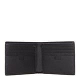 Testoni Black Leather Wallet