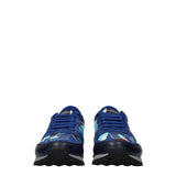 Valentino Garavani Blue Leather Athletic Sneakers