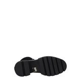 Stuart Weitzman Black Leather Ankle Boots