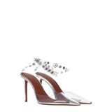 Amina Muaddi Transparent Pvc Pumps