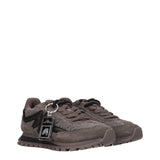Marc Jacobs Gray Fur Chunky Sneakers
