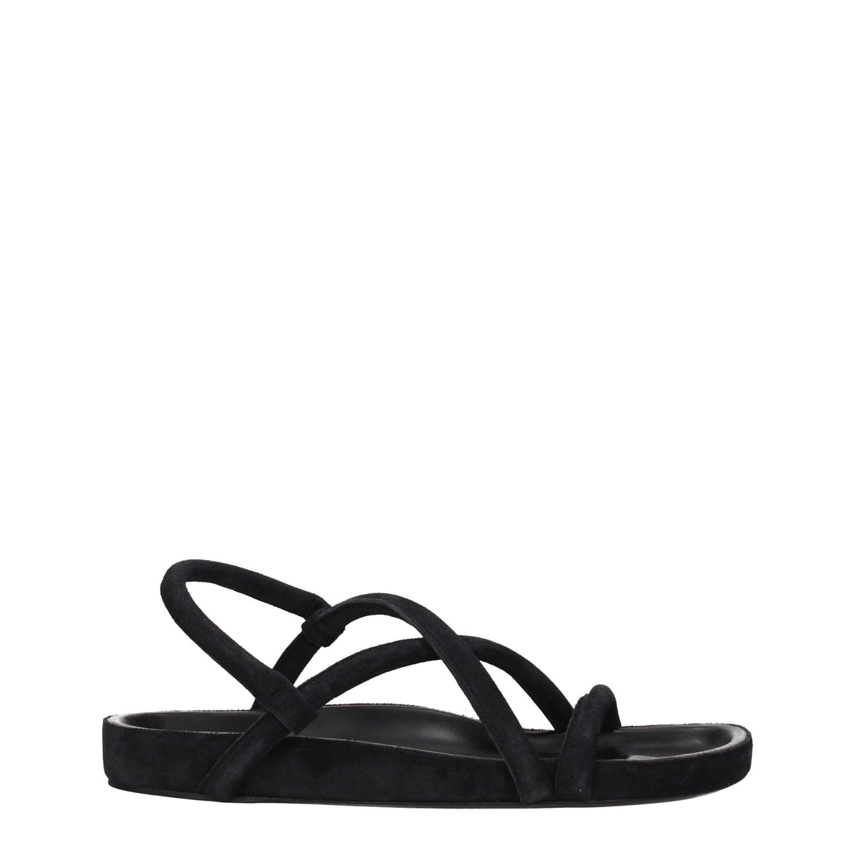 Isabel Marant Black Leather Sandals