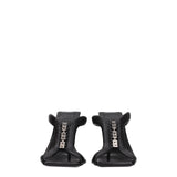 Givenchy Black Leather Stiletto Heel Sandals