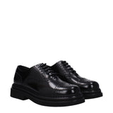 Dolce & Gabbana Black Leather Oxfords And Derbies