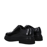 Dolce & Gabbana Black Leather Oxfords And Derbies