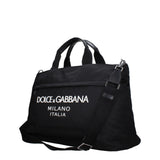 Dolce & Gabbana Black Fabric Luggage And Travel