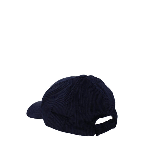 Isabel Marant Blue Cotton Cap (Baseball Hat)