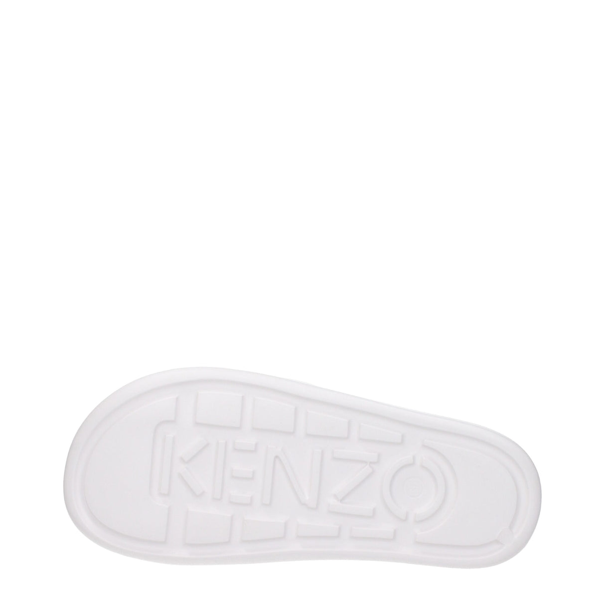 Kenzo White Cotton Slippers