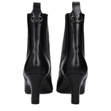 Valentino Garavani Black Leather Ankle Boots