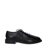 Max Mara Black Leather Oxfords And Derbies