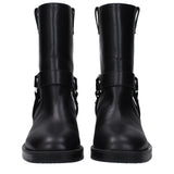 Stuart Weitzman Black Leather Ankle Boots