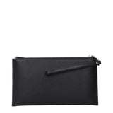 Michael Kors Black Leather Clutch Bag