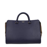 Burberry Blue Leather Handbag
