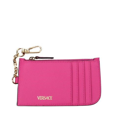 Versace Pink Leather Wallet