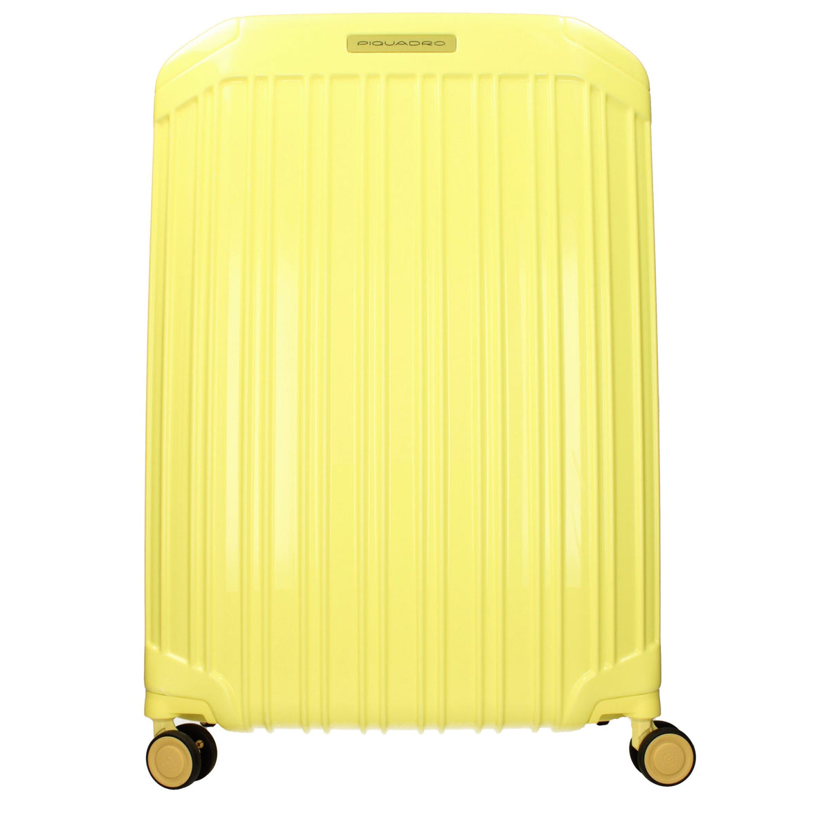 Piquadro Yellow Polycarbonate Luggage And Travel