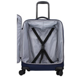 Piquadro Blue Fabric Luggage And Travel