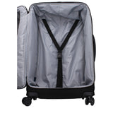 Piquadro Black Fabric Luggage And Travel