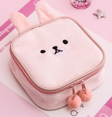 Portable Small Makeup Bag and Organizer Pouch
