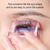 Portable Glitter Powder Wide Angle Eyelash Curler