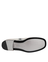 Dolce & Gabbana White Strass DG Logo Heels Ankle Boots Shoes