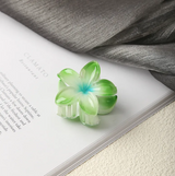 Mini Plumeria Claw Hair Clip