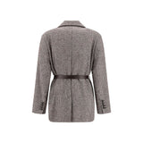 Brunello Cucinelli Brown Wool Blazer