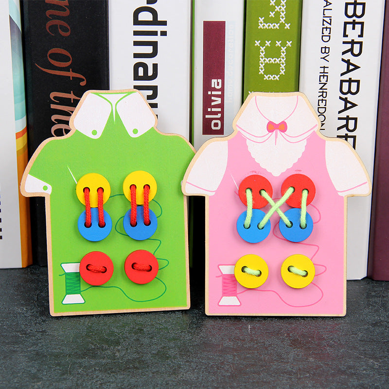 Children's Educational Sewing Button Game Toy