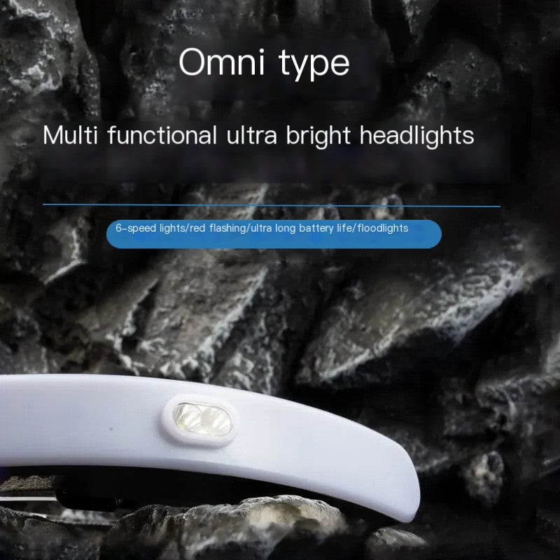 USB Rechargeable COB Headlamp for Outdoor Activities