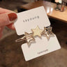 Star Hair Clip Duckbill Clipper