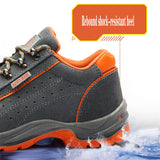 Men's Steel Toe Non-Slip Welding Safety Work Shoes