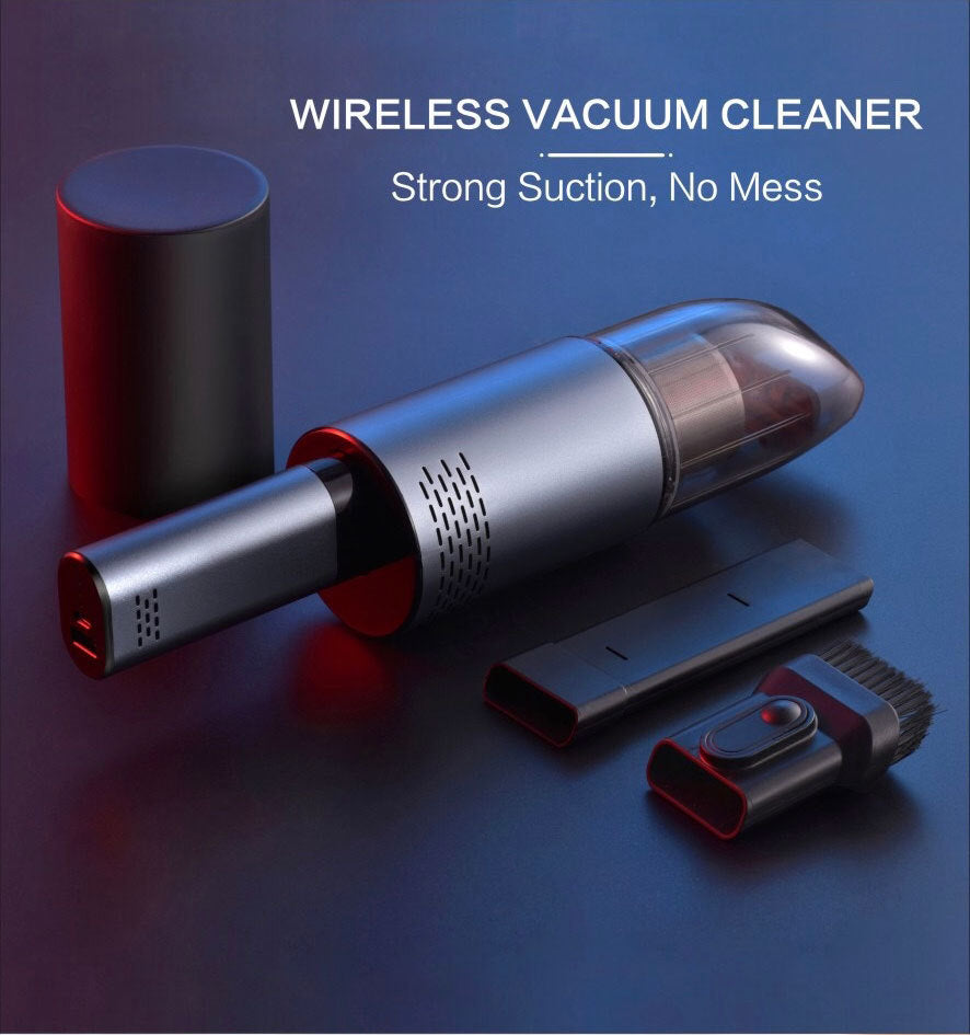Portable Wireless Car Vacuum Cleaner with High Power