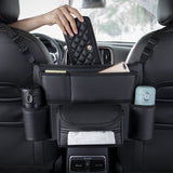 Car Seat Storage Bag and Tissue Box Multifunctional Unit