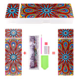 Diamond Painting Pencil Case with Crystal Storage Box