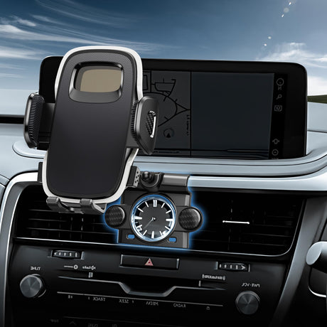 ELOHEI Car Phone Mount Compatible with Lexus RX Phone Holder Compatible with 2016 2017 2018 2019 2020 2021 2022 Lexus RX350/RX450h Car Accessories (Black)