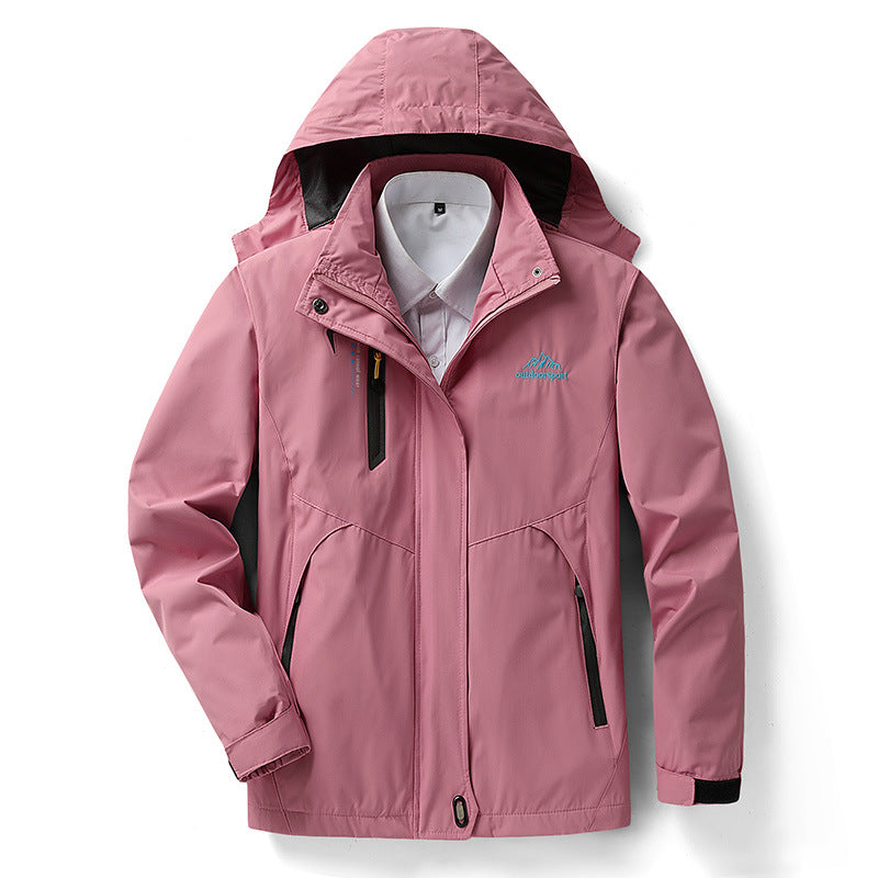 Outdoor Thin Waterproof Jacket for Men and Women
