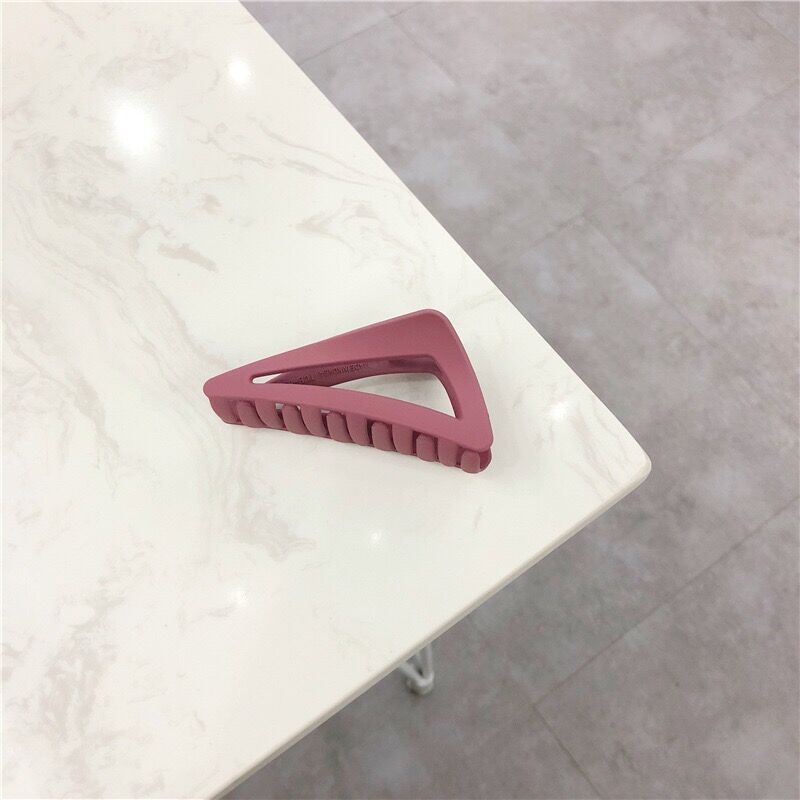 Triangular Geometric Hair Clip - Retro Ins Style
