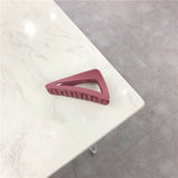 Triangular Geometric Hair Clip - Retro Ins Style