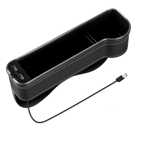 Charging Car Seat Gap Organizer Box