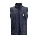 Moncler x Donald Glover Blue Polyamide Sleveless Jacket