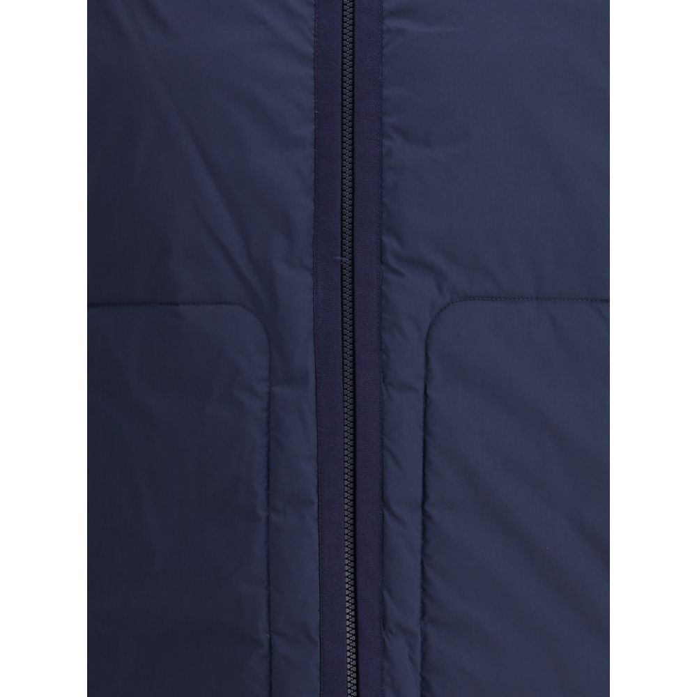 Moncler x Donald Glover Blue Goose Down Full-Length Jacket