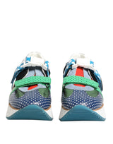 Dolce & Gabbana Multicolor Leather Low Top Sneakers Shoes