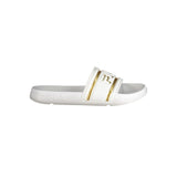 Fila White Polyurethane Women Slipper