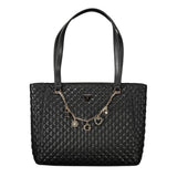 Guess Jeans Black Polyurethane Women Handbag