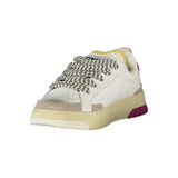 Blauer White Polyurethane Women Sneaker