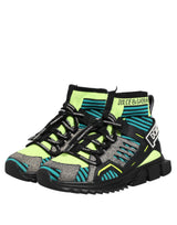 Dolce & Gabbana Multicolor Sorrento Socks Men Sneakers Shoes