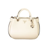 Guess Jeans Beige Polyurethane Women Handbag