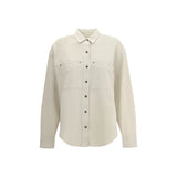 Marant Etoile White Cotton Dress Shirt