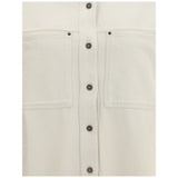 Marant Etoile White Cotton Dress Shirt