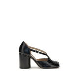 Margiela Black Calf Leather Bos Taurus Pumps